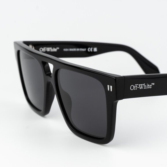 Off-White SPRINGFIELD Men Sunglasses Black Grey Square OERI133 SPRINGFIELD 1007 - Picture 5 of 12